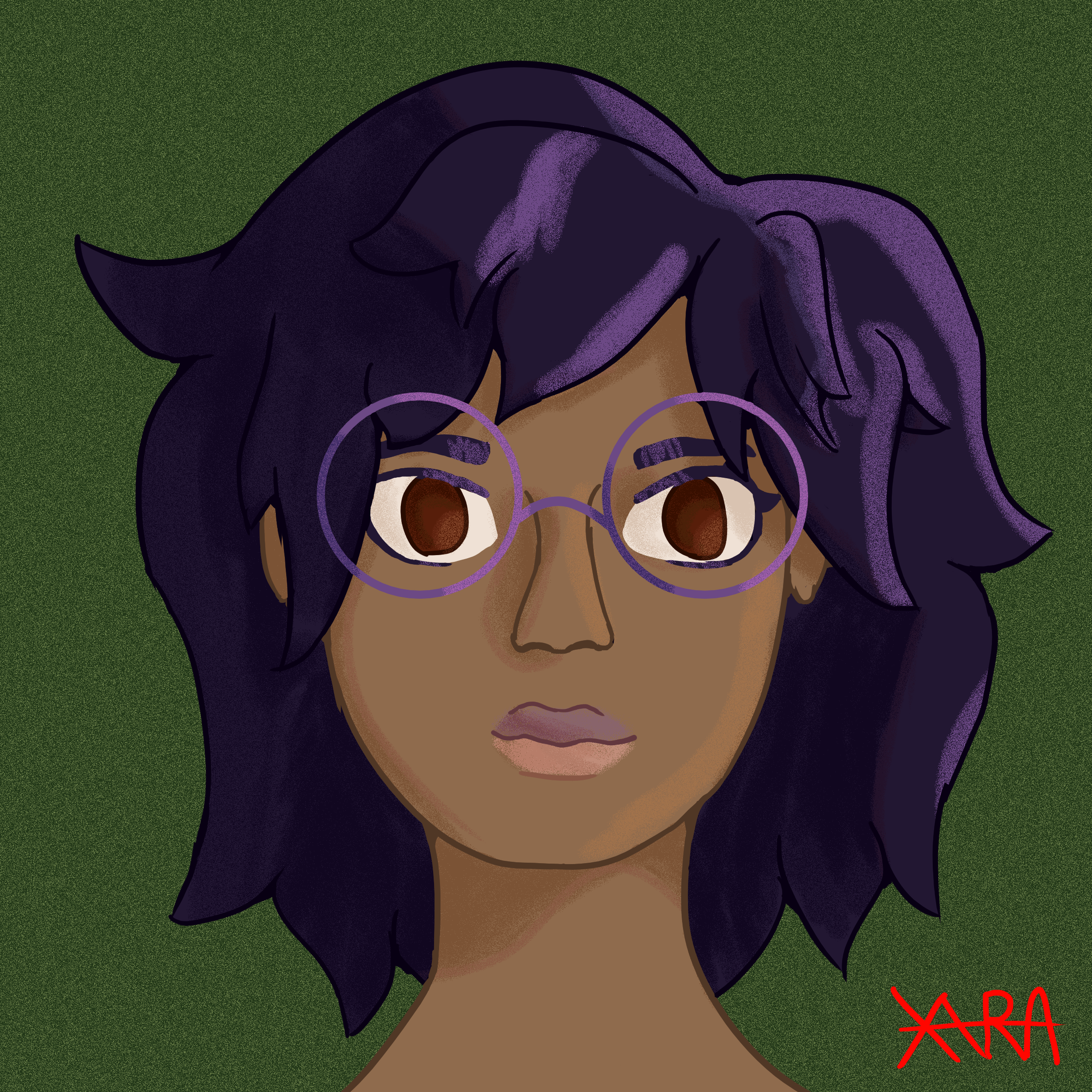 A drawing of my avatar.